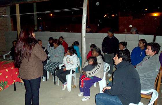 El secretario de Seguridad se reunió con vecinos del barrio Justicia