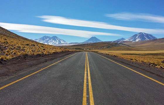Chile terminó de pavimentar  38 km en el tramo vial Socaire-Paso de Sico
