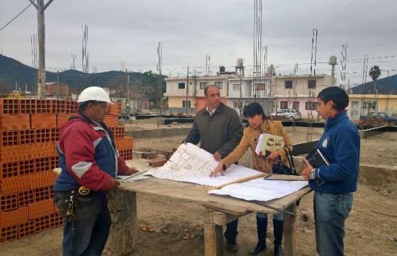 Se construye el nuevo edificio del Colegio Secundario 2 de Abril