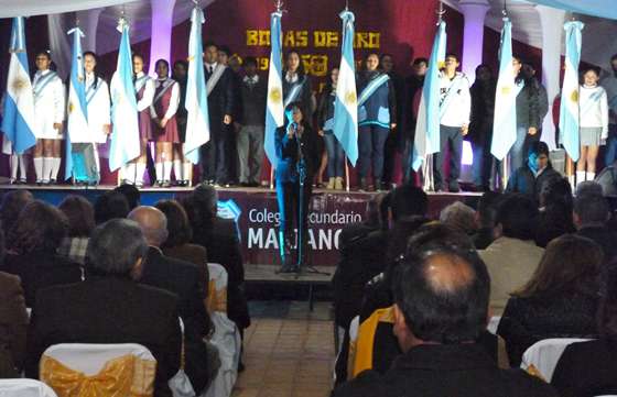 La escuela secundaria  Mariano Moreno de Aguaray festejó sus 50° aniversario