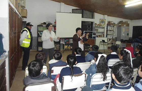 Cientos de niños, jóvenes y adultos participaron de los talleres sobre seguridad vial en Apolinario Saravia
