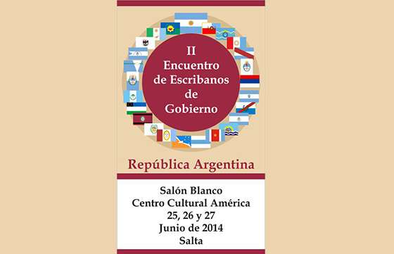 Salta será sede del II Encuentro Nacional de Escribanos de Gobierno de la República Argentina