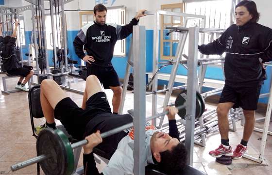 El plantel de Central Norte hace su preparación en el gimnasio de la Secretaría de Deportes