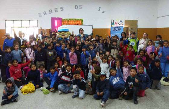Más de 400 alumnos del interior formaron parte del programa Custodios del Agua