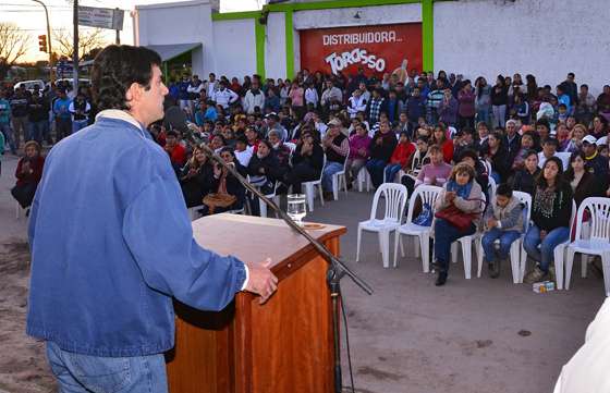 Urtubey ratificó la mirada integradora y federal del Gobierno en la inauguración de obras en El Quebrachal