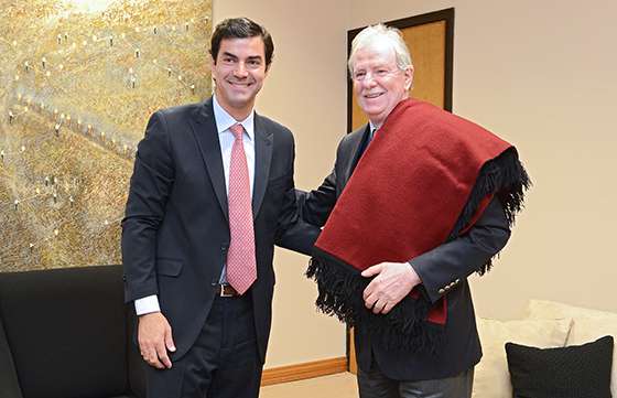 Urtubey recibió al embajador de Hungría en Argentina