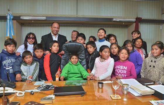 Veinte niños de la escuela Nº 4.623 de Punco Vizcana visitaron la capital salteña