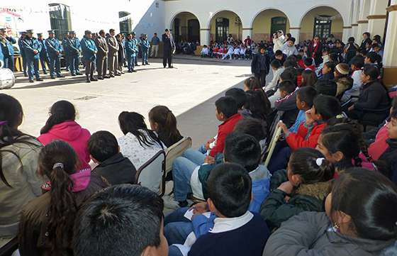 La Banda de Música del Servicio Penitenciario brindó un concierto didáctico para estudiantes de Orán