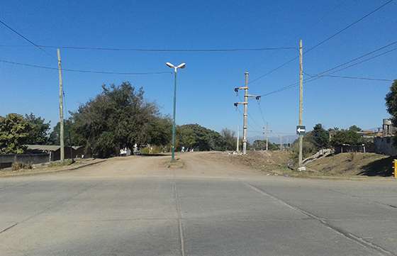 Empezaron los trabajos para la pavimentación de avenida Papa Juan XXIII