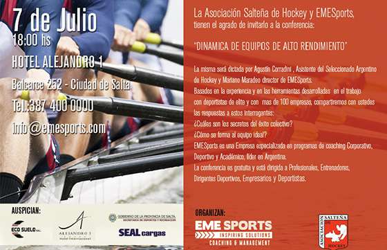 Conferencia gratuita sobre la Dinámica de Equipos de Alto Rendimiento