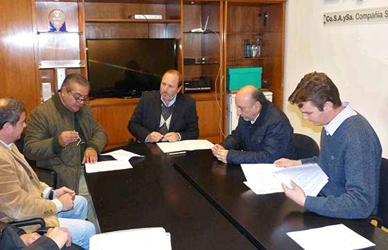 Aguas del Norte mejorará el servicio de agua y cloaca de Cerrillos