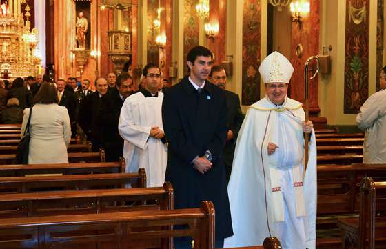 Urtubey asistió a la solemne celebración religiosa en el Día de la Independencia