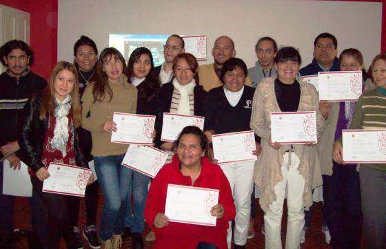 Entregaron certificados de los cursos de Acompañante Terapéutico