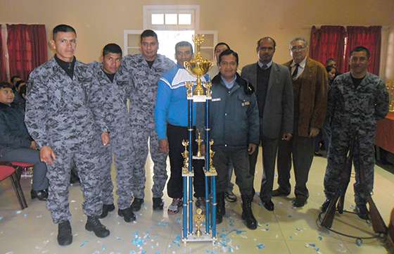 Premiaron a los ganadores de las XXXIV olimpíadas Virgen del Carmen