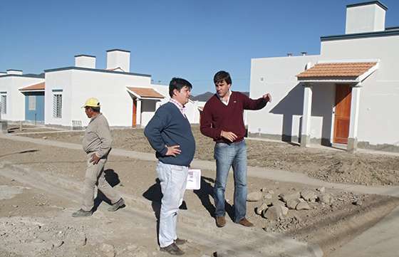 Las nuevas 500 viviendas de barrio El Huaico tienen un importante avance