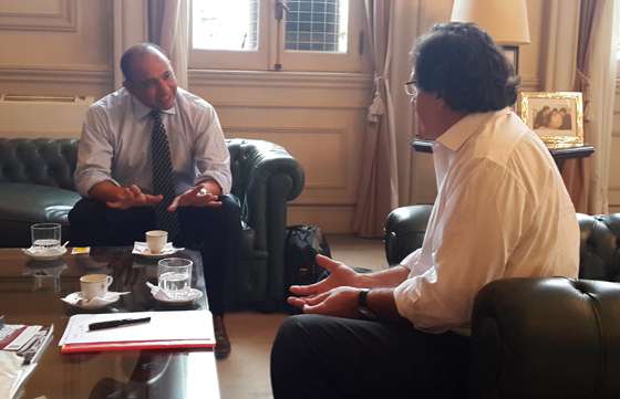 El ministro de Educación de Salta se reunió con su par nacional y coordinaron acciones conjuntas