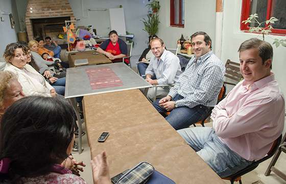 Sylvester se reunió con vecinos de la zona norte de la Capital