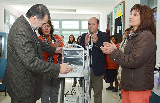 Se entregó al centro de salud de Castañares equipamiento de última generación