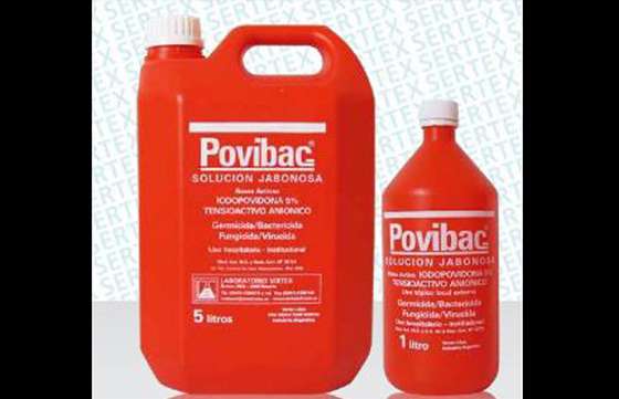 Retiran del mercado una partida de la solución jabonosa Povibac