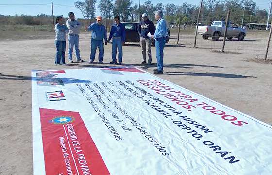 En la misión aborigen San Francisco de Pichanal se construye una nueva escuela