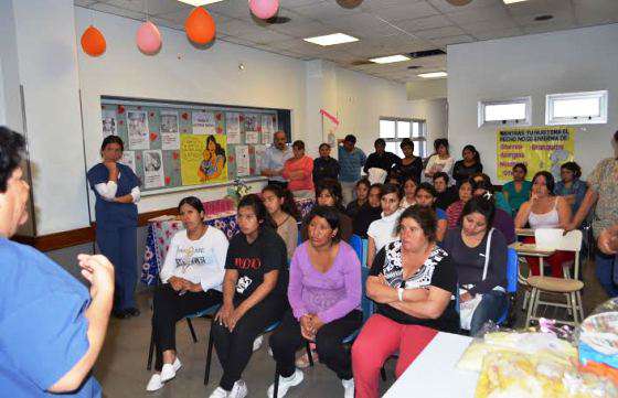 Hasta el viernes se desarrollará la Semana de la Lactancia en el Hospital Público Materno Infantil