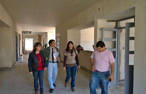 Se construye la ampliación del colegio secundario Alberto Lacroze de Colonia Santa Rosa