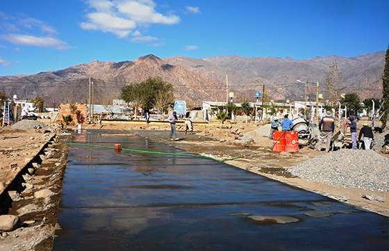 Nuevo playón deportivo para los estudiantes cafayateños