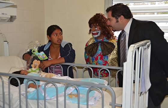 Derechos Humanos celebró el Día del Niño en el hospital Público Materno Infantil