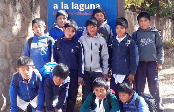 Niños de Brealito son incluidos en el Cuerpo Infantil de la Policía de Seclantás