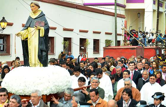 Urtubey acompañó al pueblo de Joaquín V. González en la fiesta patronal