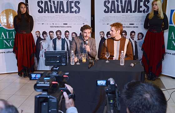 En Salta, Szifrón y Sbaraglia presentaron la película Relatos Salvajes