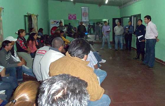 Vecinos del barrio José Vicente Solá plantearon inquietudes sobre seguridad
