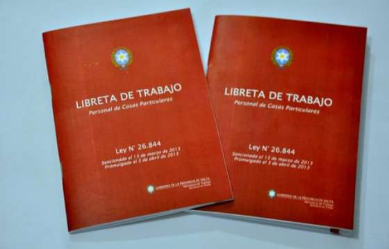Alrededor de mil Libretas de Trabajo para personal de casas particulares se gestionaron en Capital