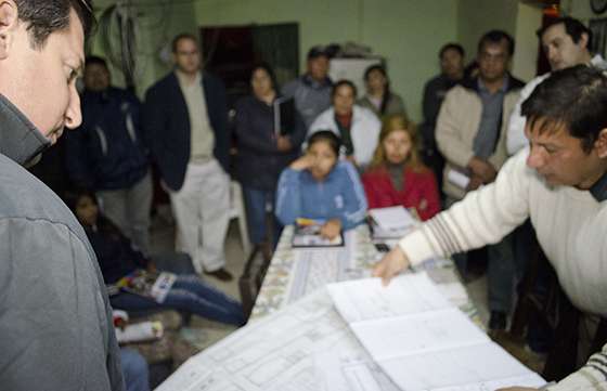 Los centros vecinales de la zona sudeste fueron informados sobre el Plan de Regularización
