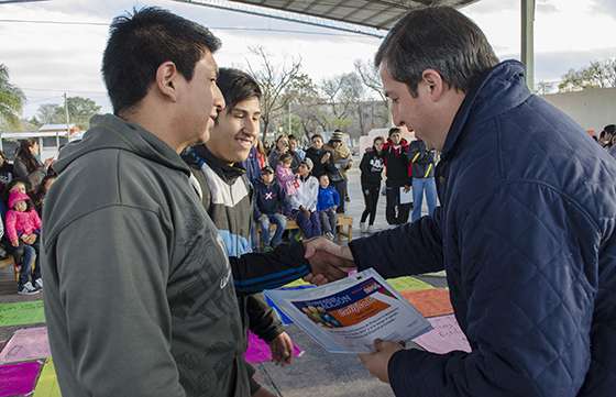 “Los jóvenes tienen para nosotros el lugar más importante”, afirmó el ministro Sylvester