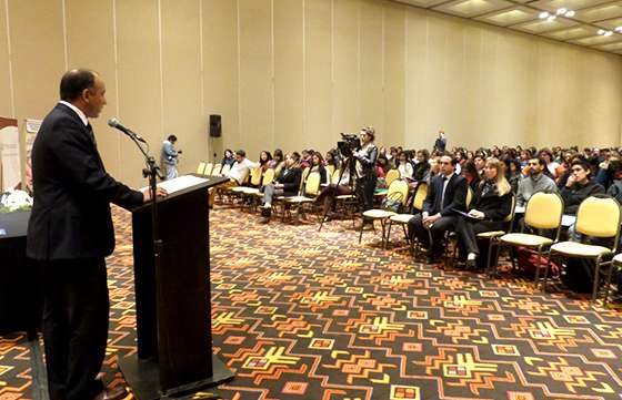 El ministro de Educación participó en la apertura del seminario organizado por Colegio de Psicólogos