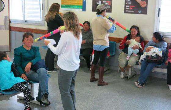 Susurros contra el femicidio en el Materno Infantil