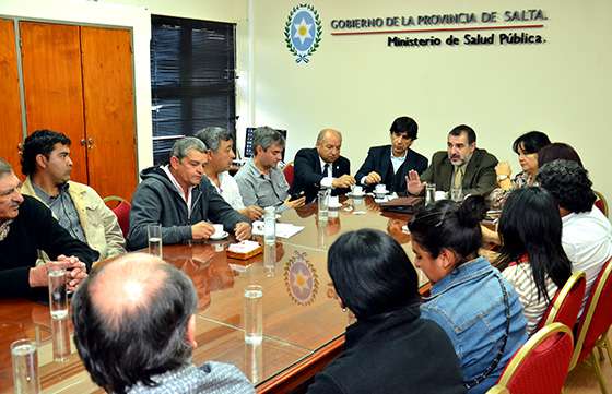 El ministro de Salud se reunió con autoridades de General Güemes