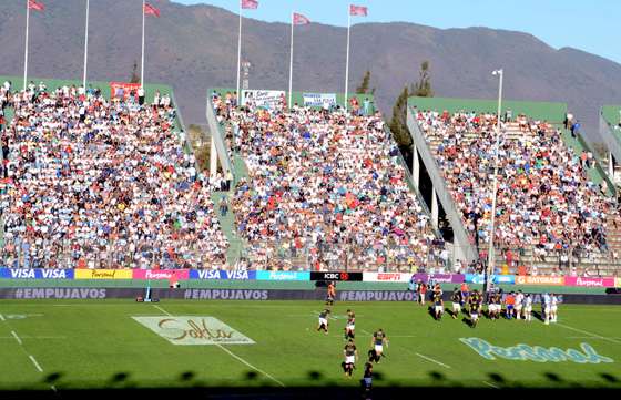 El partido de Los Pumas fue el atractivo para miles de turistas