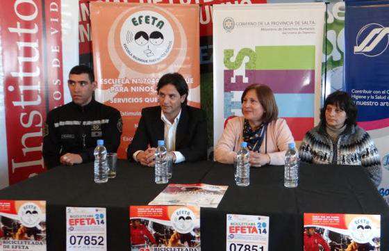 Efeta realizará su bicicleteada solidaria el 7 de septiembre