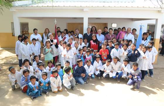 Fueron inauguradas oficialmente las obras de ampliación de la escuela de Misión La Curvita