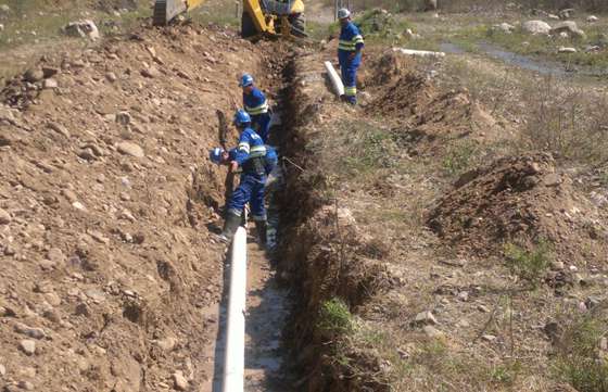 Unas 400 familias de La Caldera recibieron la mejora del servicio de agua potable