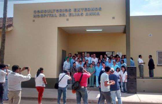 Se inauguró ampliación del hospital de Colonia Santa Rosa