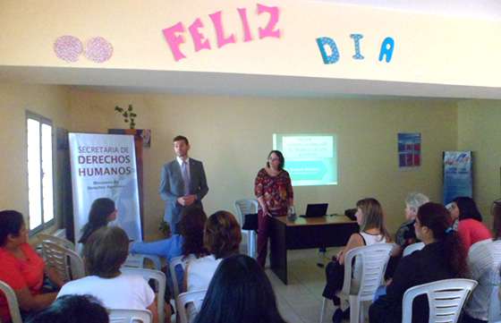 Capacitan al personal del programa Prevención y Asistencia Integral a Víctimas de Violencia