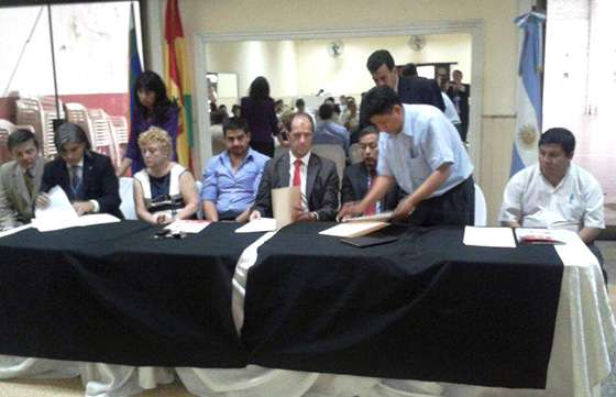 Derechos Humanos expuso en el XXVIII Comité de Integración Fronteriza Yacuiba/Salvador Mazza