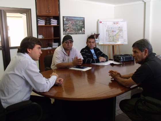 El interventor del IPV recibió a representantes de SUTIAGA