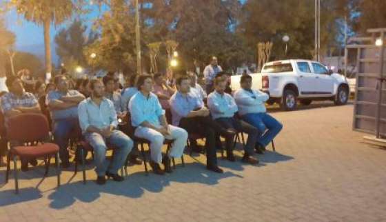 Productores ganaderos de La Viña recibieron equipamiento para mejorar la producción