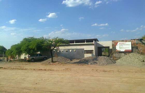 El nuevo edificio del colegio secundario N° 5154 de Los Blancos tiene un avance superior al 80%