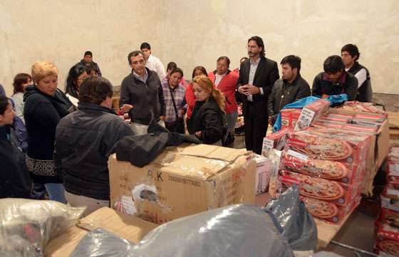Las 26 cooperativas del programa Argentina Trabaja recibieron ropa y electrodomésticos