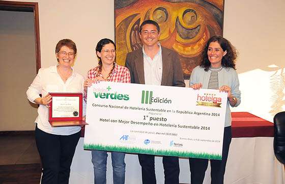La Provincia distinguió a hoteles por su trabajo en sustentabilidad